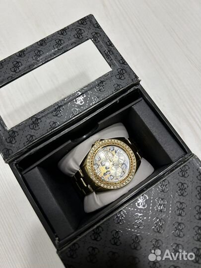 Часы guess золотые