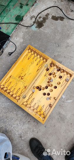 Нарды ручной работы