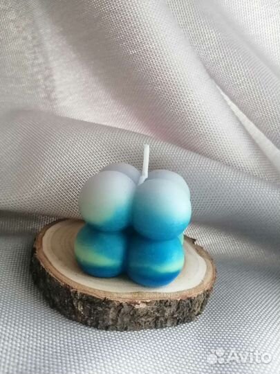 Ароматическая свеча(подставка в подарок)