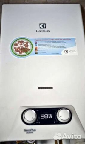 Газовая колонка Electrolux NanoPlus бу на запчасти