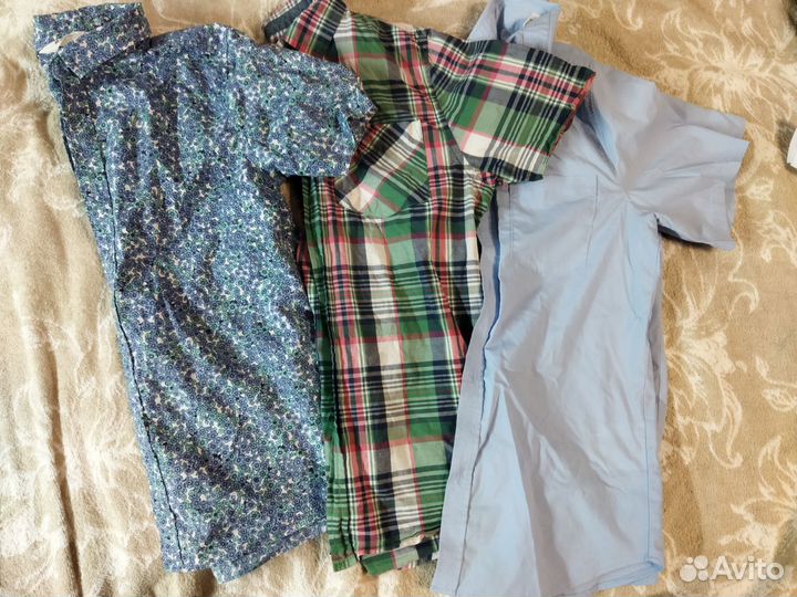 Рубашки 146-164 (короткий рукав)
