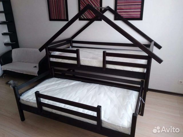 Детская выкатная кровать