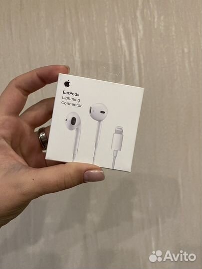 Наушники apple earpods lightning