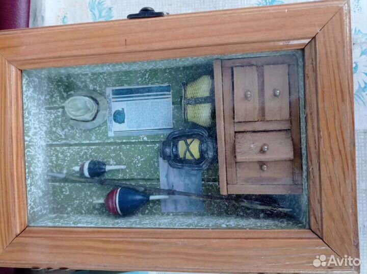 Ключница настенная Рыбалка