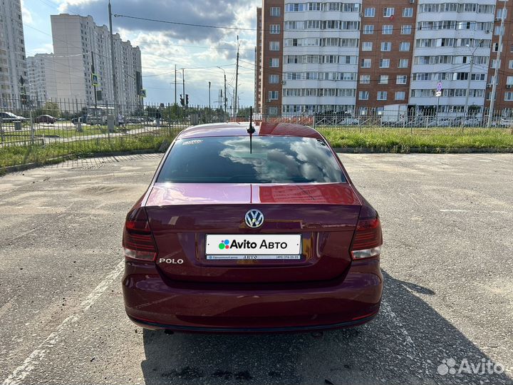 Volkswagen Polo 1.6 AT, 2019, 30 919 км