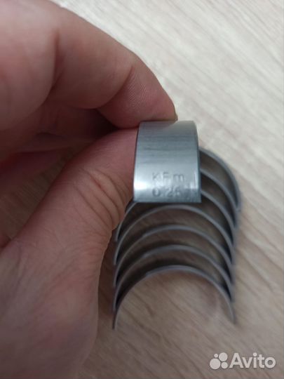 Вкладыши шатунные+0.25 Kia-Hyundai