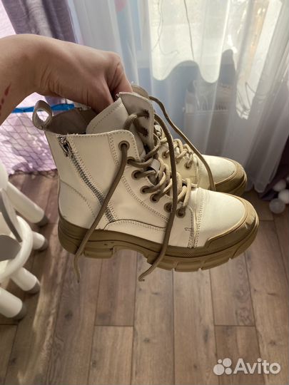 Осенние ботинки на девочку