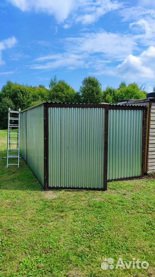 Гараж-ракушка Хоз.блок