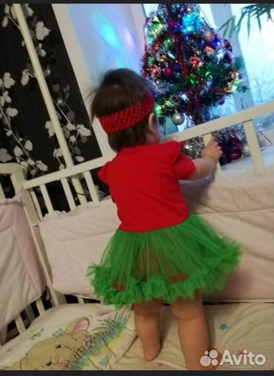 Платье боди новогднее