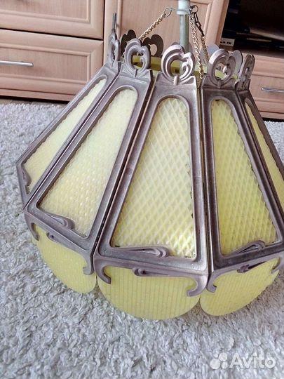 Люстра абажур СССР