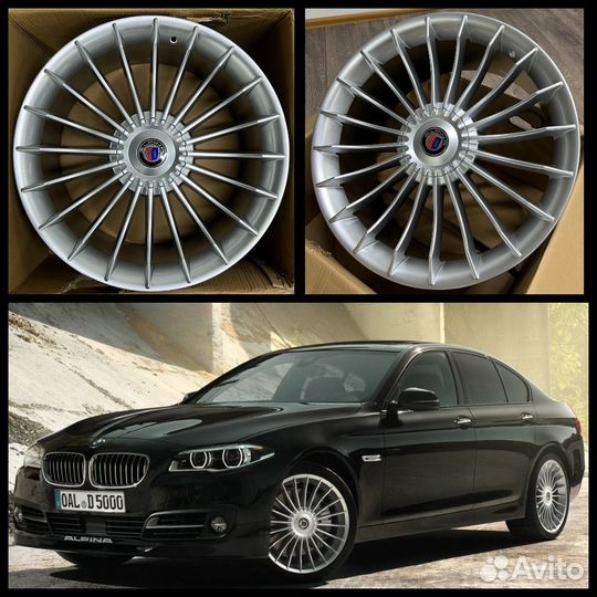 Летние колеса на BMW бмв 7 серии F01 R21