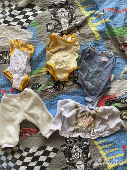 Одежда для кукол baby born пакетом