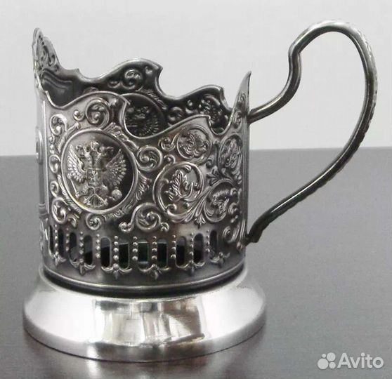 Подстаканник мельхиор