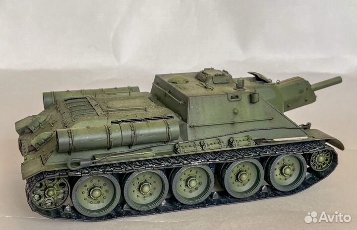 Модель танка советская сау 122