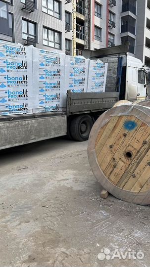 Газобетон с завода Бонолит