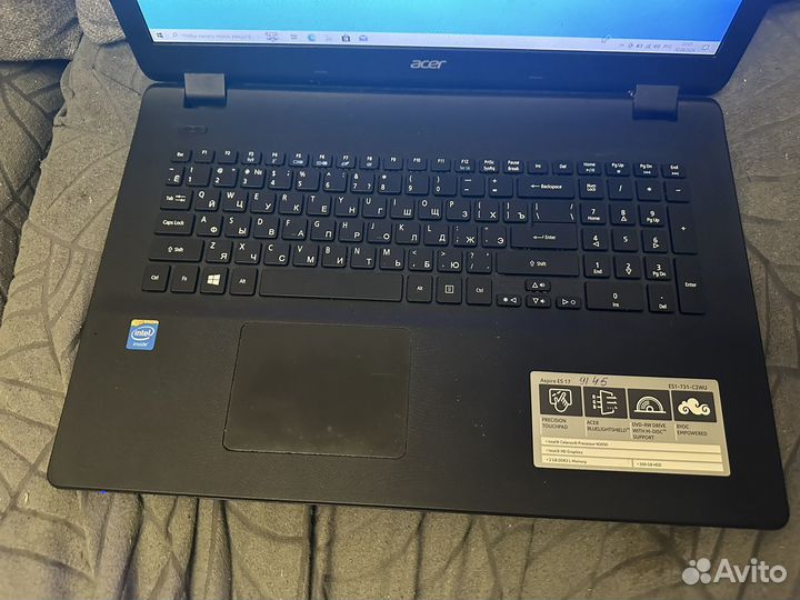 Acer aspire es1-731 17 дюймов