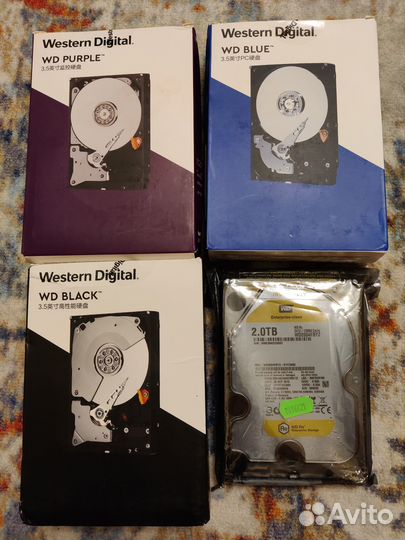 HDD 4 TB Western Digital Purple 3.5