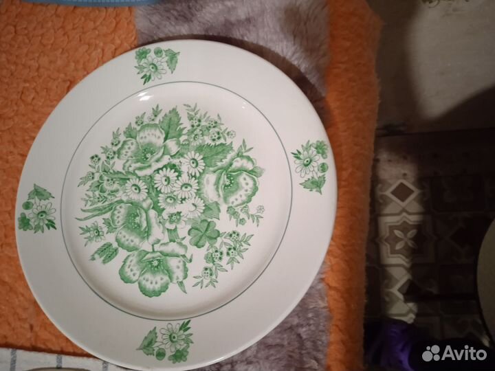 Тарелки старые Дулево Волхов