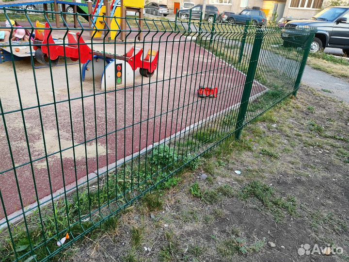Заборы из 3D сетки