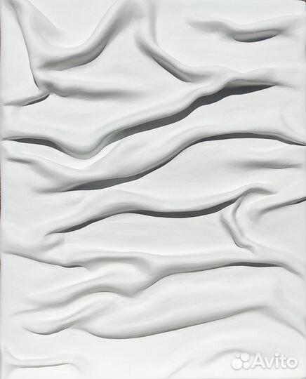 Настенное панно из гипса 3D