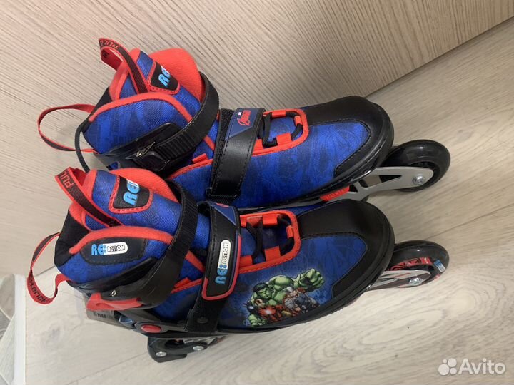 Ролики раздвижные р. 36-40,5 спортмастер новые