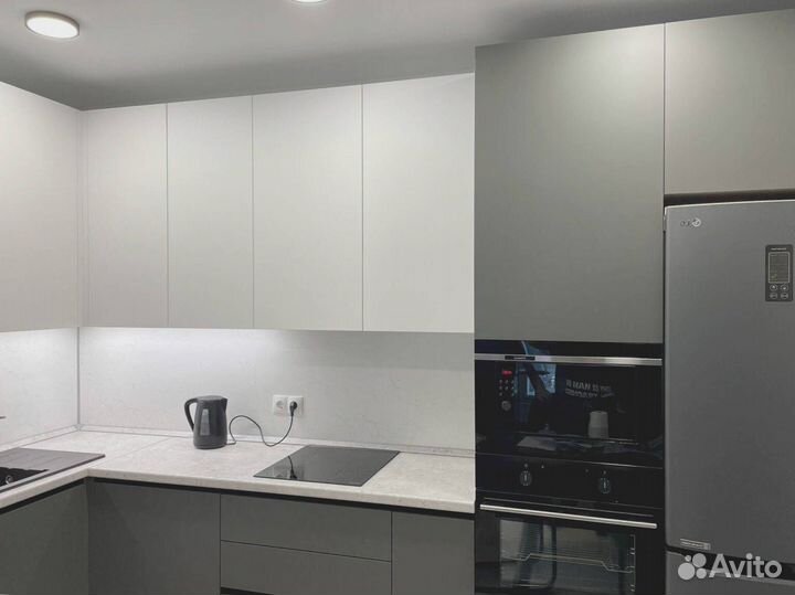 Кухня мдф без ручек