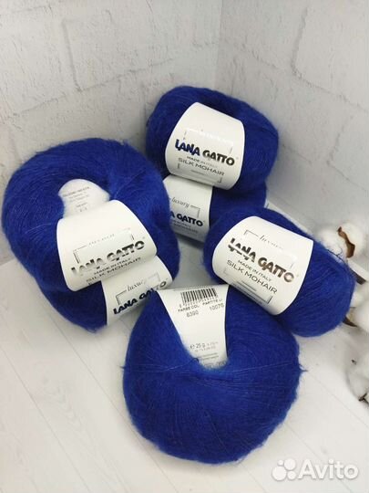 Мохер на шелке Lana Gatto