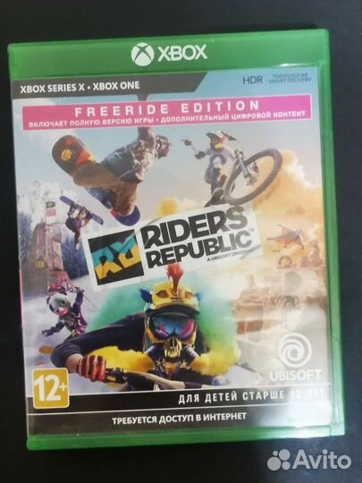 Riders republic xbox диск