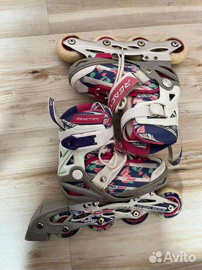 Роликовые коньки детские раздвижные