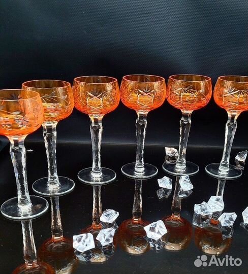 Хрустальные рюмки.Хрустальные рюмочки от Нахтман