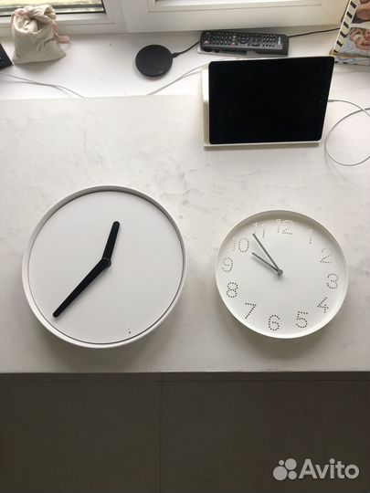 Часы настенные IKEA stolpa