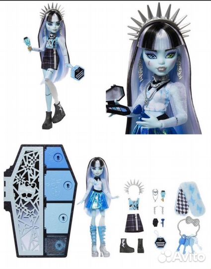 Кукла Monster High Skulltimate Secrets Neon Frigh
