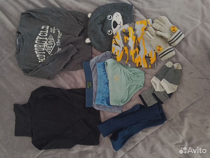 Пакет вещей и обуви мальчику 3-4 года