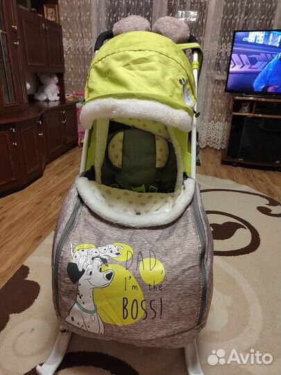 Санки коляска