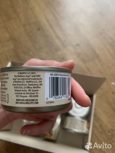 Корм wellness core для кошек