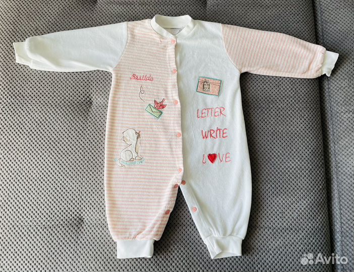 Хлопковый комбинезон