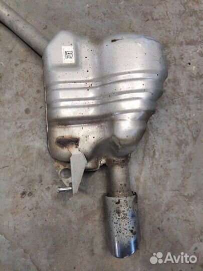 Глушитель в сборе задний Audi A6 C7 cdnb 2014