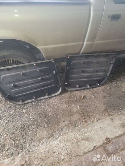 Задние обшивки на ларгус грузовой
