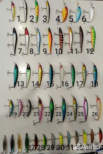 Воблер летний, зимний, вибы, ножницы