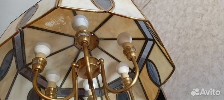 Люстра потолочная бу