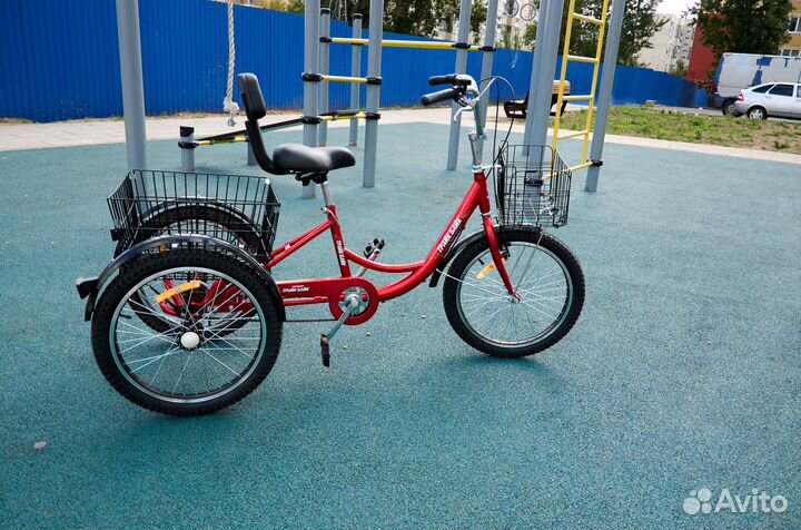 Новый трехколесный велосипед для взрослых