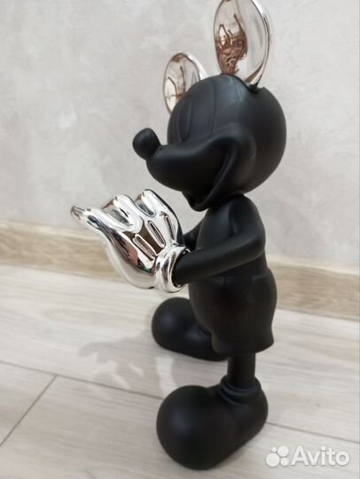 Фигурки Микки Мауса, 30см чёрный/хром