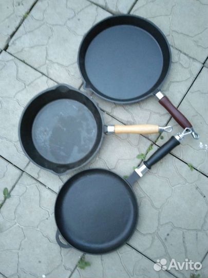 Чугунные сковороды СССР