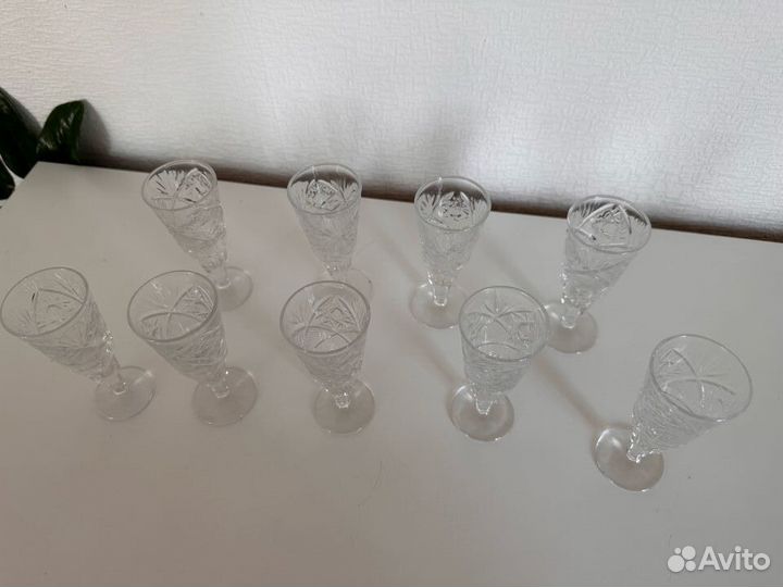 Стопки рюмки стекло СССР