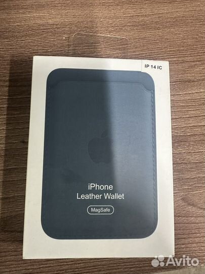 iPhone Leather Wallet кахолдер