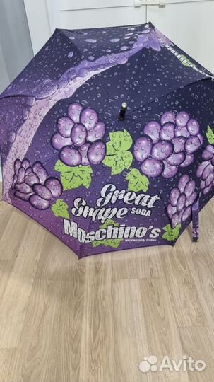 Moschino, зонт, оригинал, новый