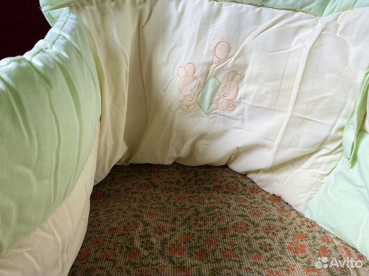 Бортики в детскую кроватку