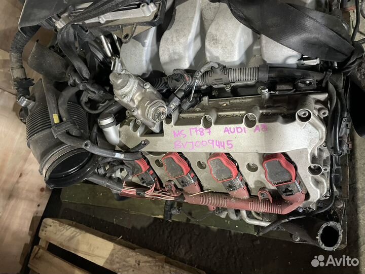 Двигатель BVJ Ауди А6 С6 Ауди А8 Д3 68 т.км