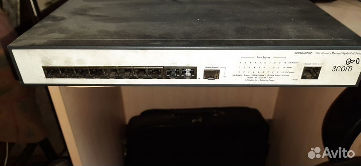 Сетевой коммутатор 3cdsg10PWR