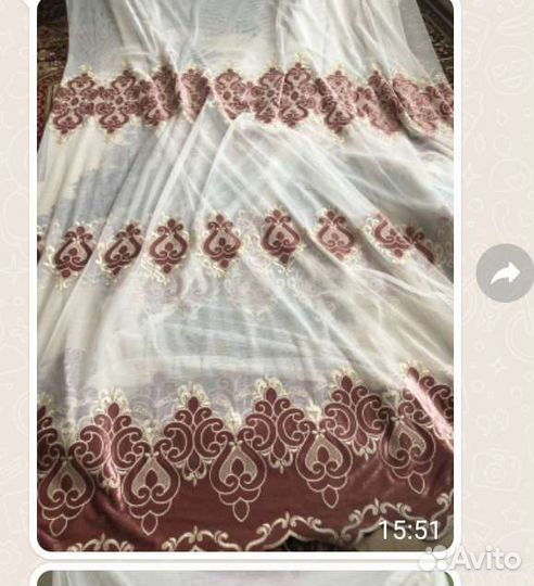 Шторы и тюль бу